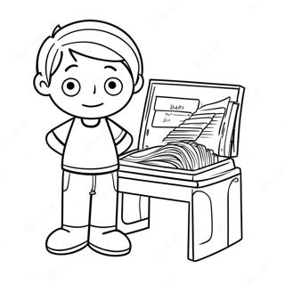 Diary Of A Wimpy Kid Coloring Pages