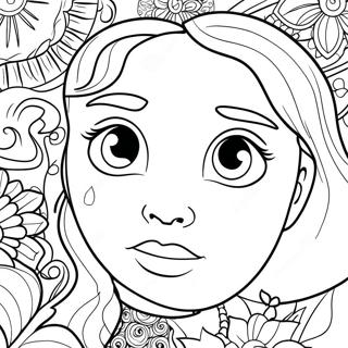 5 Senses Coloring Pages