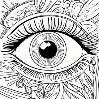 Realistic Human Eye Coloring Page 75963-18936