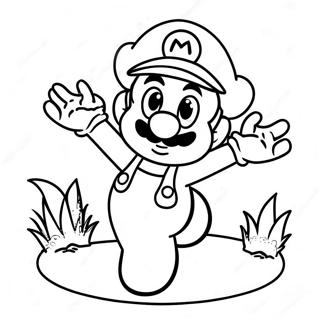 Super Mario Odyssey Coloring Pages