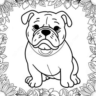 Bulldog Coloring Page 76090-19027