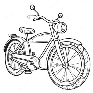 Bike Coloring Pages