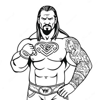 Wwe Coloring Page 76141-19065