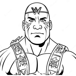 Wwe Coloring Page 76141-19067