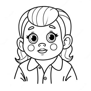 Cry Baby Coloring Pages