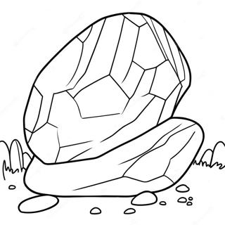 Rock Coloring Page 76498-19346