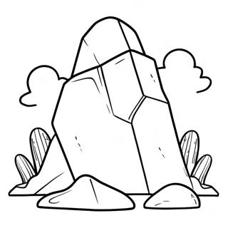 Rock Coloring Page 76498-19347