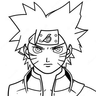 Sasuke Naruto Coloring Pages