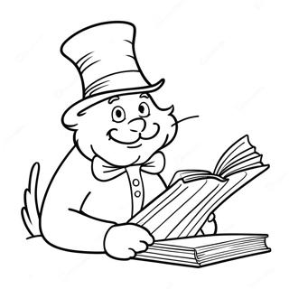 Read Across America Coloring Page 76650-19465