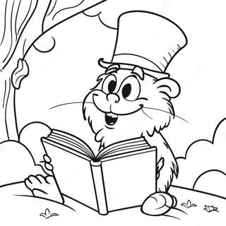 Read Across America Coloring Page 76650-19466