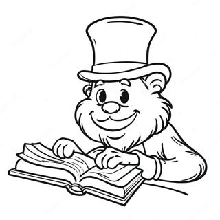 Read Across America Coloring Page 76650-19467