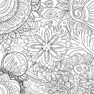 Grunge Aesthetic Patterns Coloring Page 76676-19487