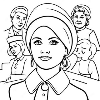 Women's History Month Coloring Pages