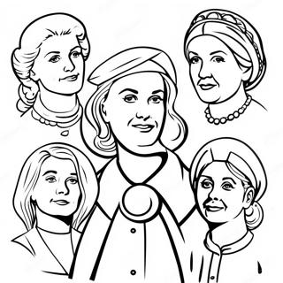 Inspirational Women In History Coloring Page 76704-19516