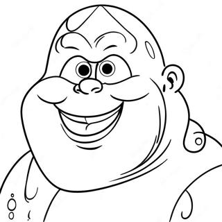 Grimace Coloring Pages