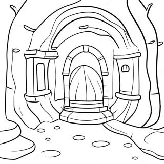 Epic Dungeon Adventure Coloring Page 76958-19694