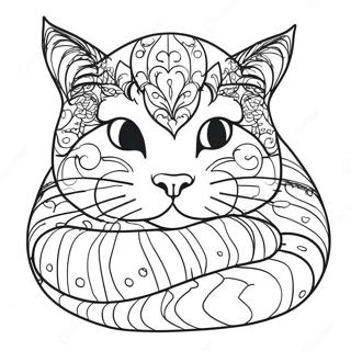 Catnap Coloring Page 77008-19728