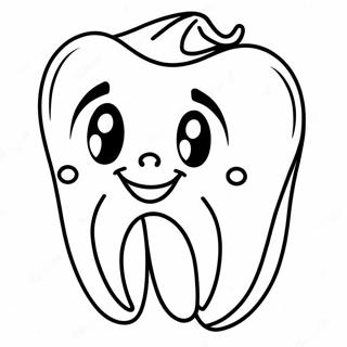 Tooth Coloring Pages