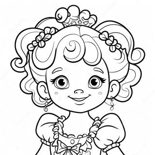 Fancy Nancy Coloring Pages