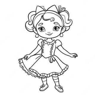 Fancy Nancy Coloring Page 77239-19906