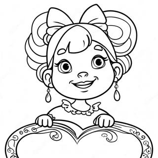 Fancy Nancy Coloring Page 77239-19907