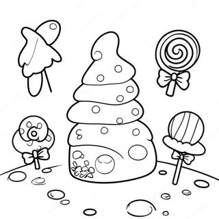 Candyland Coloring Page 77265-19926