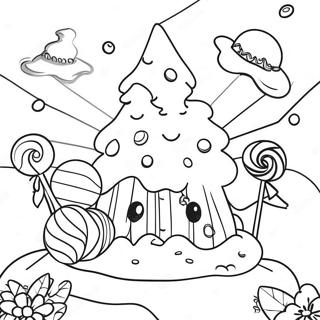 Candyland Coloring Page 77265-19927