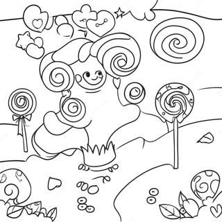 Candyland Coloring Page 77265-19928