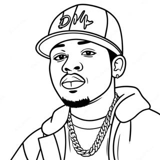 Rapper Coloring Pages