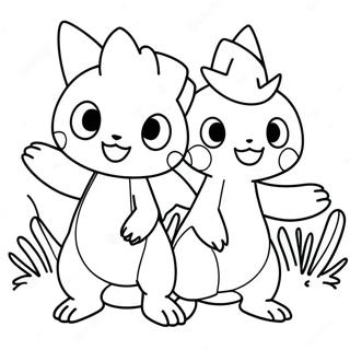 Pokemon Scarlet And Violet Coloring Pages