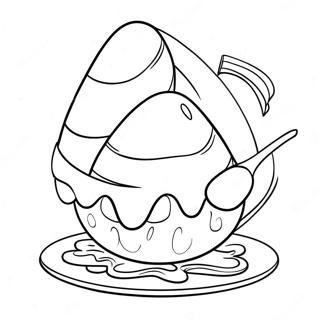 Green Eggs And Ham Coloring Pages