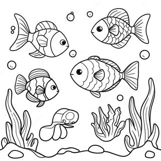 Underwater Ocean Coloring Pages