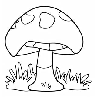 Mushroom Coloring Pages