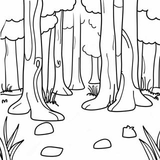 Forest Coloring Pages