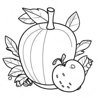 Rosh Hashanah Coloring Page 77652-20228