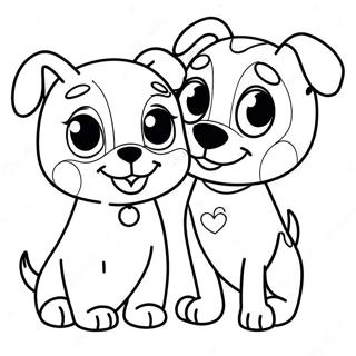 Puppy Dog Pals Coloring Pages