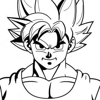 Goku Black Coloring Pages