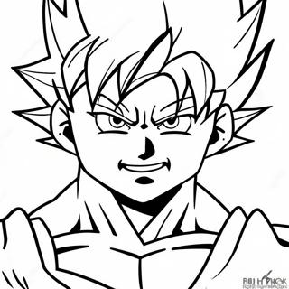 Goku Black Coloring Page 77912-20426