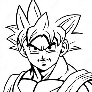 Goku Black In Battle Pose Coloring Page 77913-20430