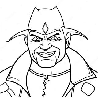 Baddie Coloring Pages