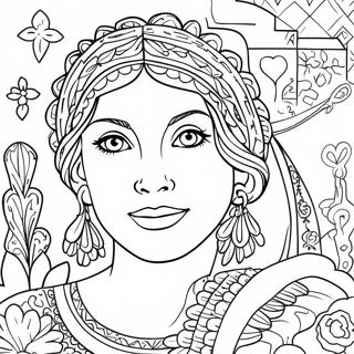 Spanish Coloring Page 77989-20488