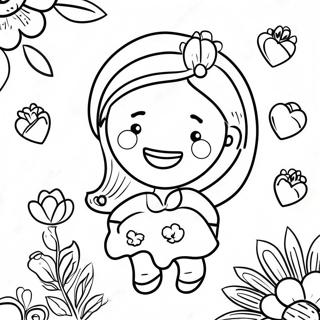 Easy Mother S Day Coloring Page 78196-20646