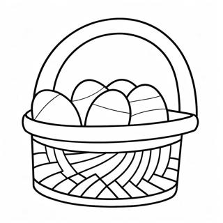 Easter Basket Coloring Pages