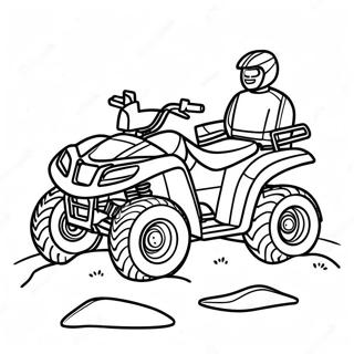 Four Wheeler Coloring Page 78325-20748