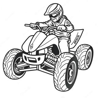 Fast Four Wheeler Racing Coloring Page 78326-20749