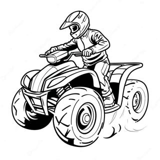 Fast Four Wheeler Racing Coloring Page 78326-20751