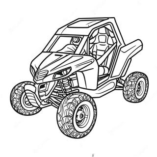 Fast Four Wheeler Racing Coloring Page 78326 20752