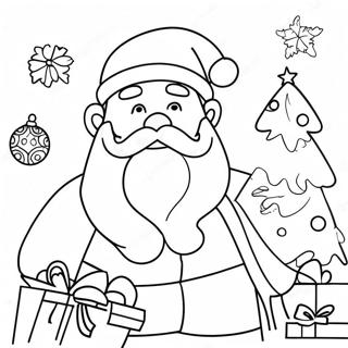 Funny Christmas For Adults Coloring Page 78402-20807