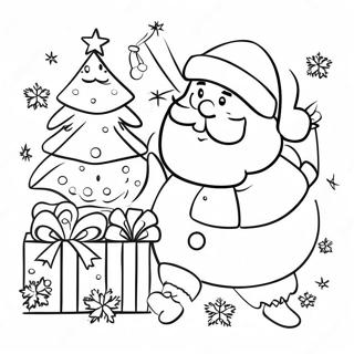 Funny Christmas For Adults Coloring Page 78402-20808