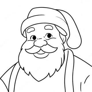 Silly Santa Claus Coloring Page 78404-20813